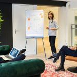 Meeting, indoor, casual